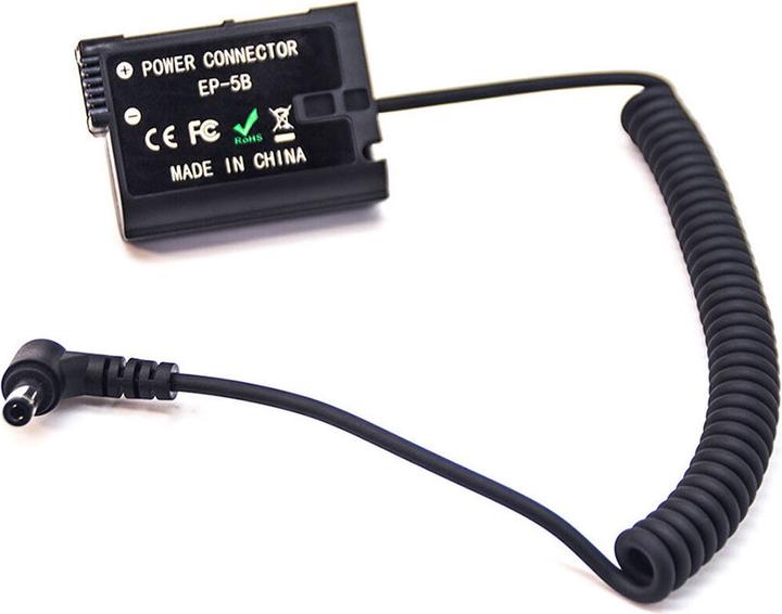 Actual product image Caruba Nikon EN EL15 full decoding dummy battery (spring cable) (Camera battery)