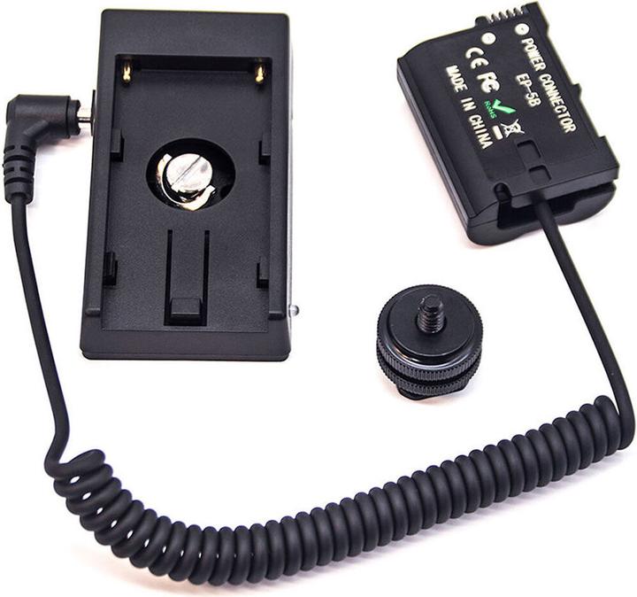 Actual product image Caruba Nikon EN EL15 full decoding dummy battery +F970 battery gusset (spring cable) (Camera battery)