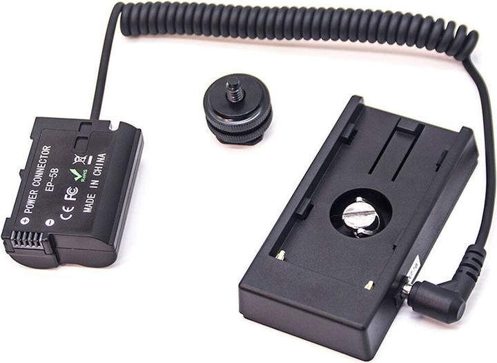 Actual product image Caruba Nikon EN EL15 full decoding dummy battery +F970 battery gusset (spring cable) (Camera battery)
