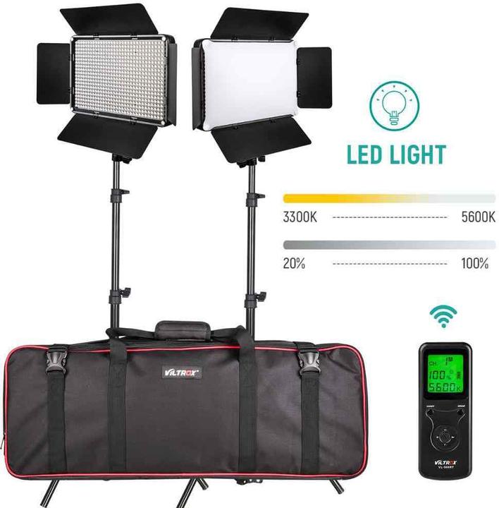 Produktbild Viltrox VL D640T LED Light Duo Kit