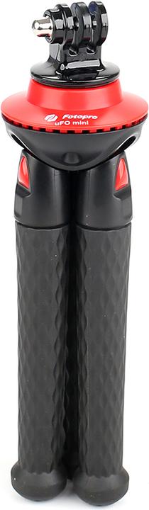 Produktbild Fotopro UFO Mini schwarz/rot Stativ mit Telefon & GoPro Halterung
