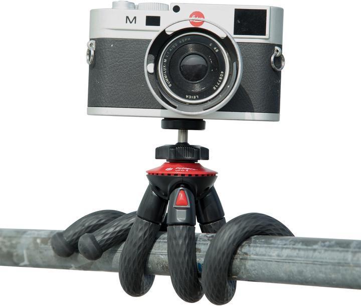 Image du produit Fotopro UFO 2 noir/rouge Trépied avec téléphone & support GoPro (Matières plastiques)