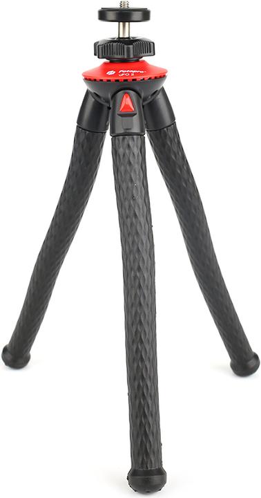 Image du produit Fotopro UFO 2 noir/rouge Trépied avec téléphone & support GoPro (Matières plastiques)