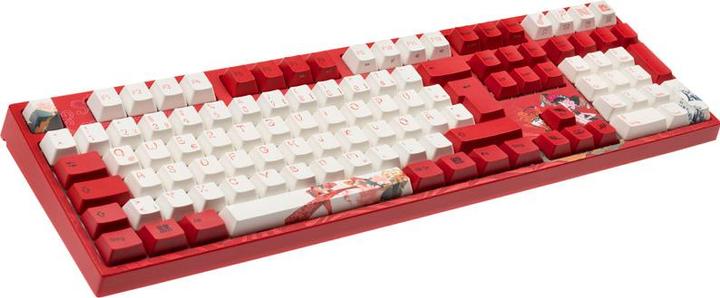 Produktbild Varmilo VEA109 Koi Gaming Tastatur, MX-Silent-Red, weisse LED (DE, Kabelgebunden)
