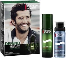 Actual product image Biotherm Homme Age Fitness Set: Day Cream 50ml+Shaving Foam 50ml