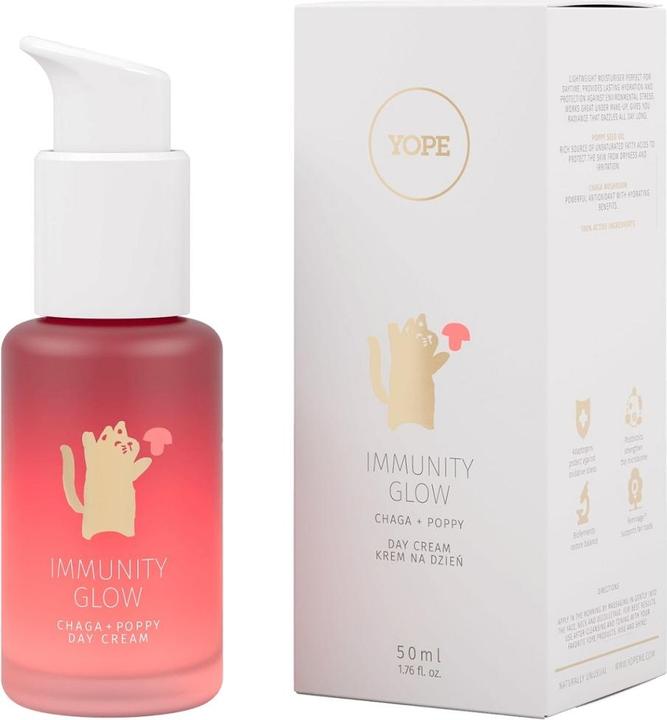 Produktbild Yope Immunity Glow Day Cream Chaga day cream and P (50 ml, Tagescreme)
