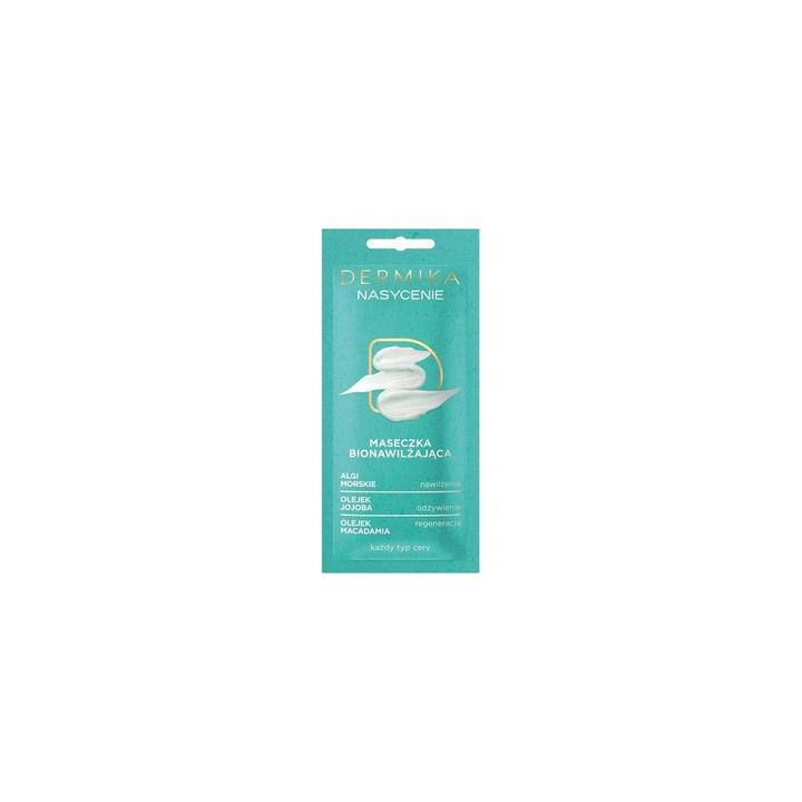 Actual product image Dermika Beauty Masks Saturation Biohydration Mask For Any Type Of Complexion 10Ml (10 ml)