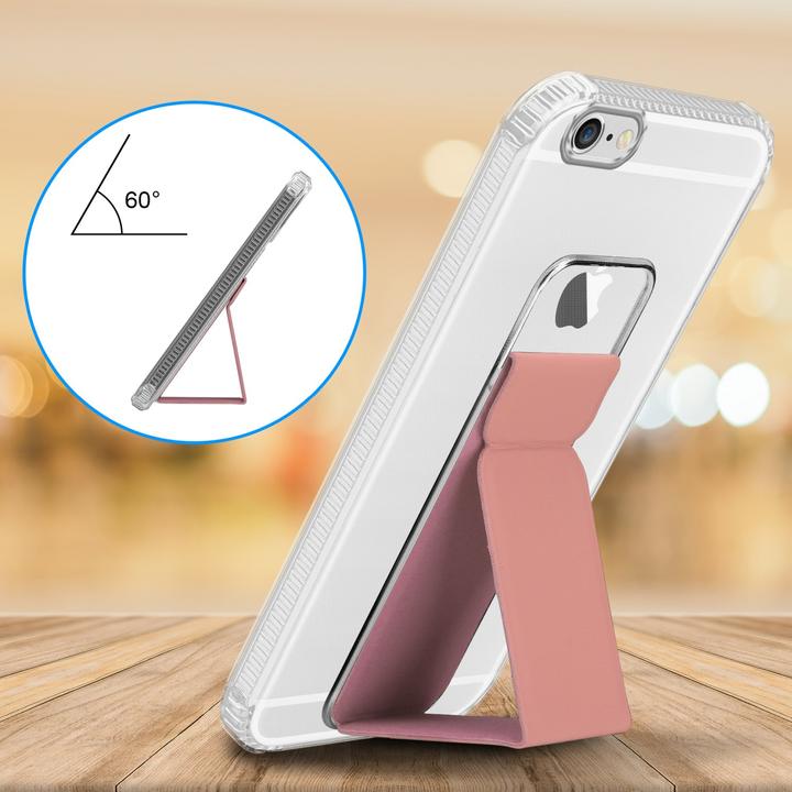 Productafbeelding Cadorabo Hoesje voor Apple iPhone 6 PLUS / 6S PLUS in TPU met houder LM167 Style (Apple iPhone 6 Plus)
