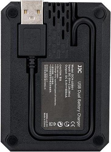 Immagine prodotto JJC Caricabatterie doppio USB Canon DCH LPE17 (per Canon LP/E17 accu) (Caricabatterie per fotocamere)