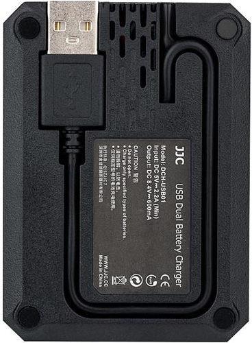 Produktbild JJC Olympus DCH BLS5 USB Dual Battery Charger (voor Olympus BLS 1/BLS 5/BLS 50) (Kamera Akku Ladegerät)