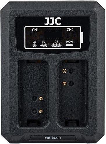 Produktbild JJC Olympus DCH BLN1 USB Dual Battery Charger (voor Olympus BLN 1)