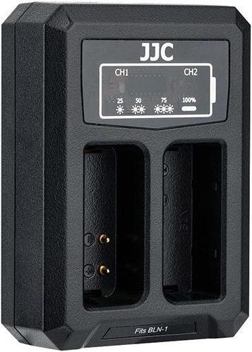 Produktbild JJC Olympus DCH BLN1 USB Dual Battery Charger (voor Olympus BLN 1)