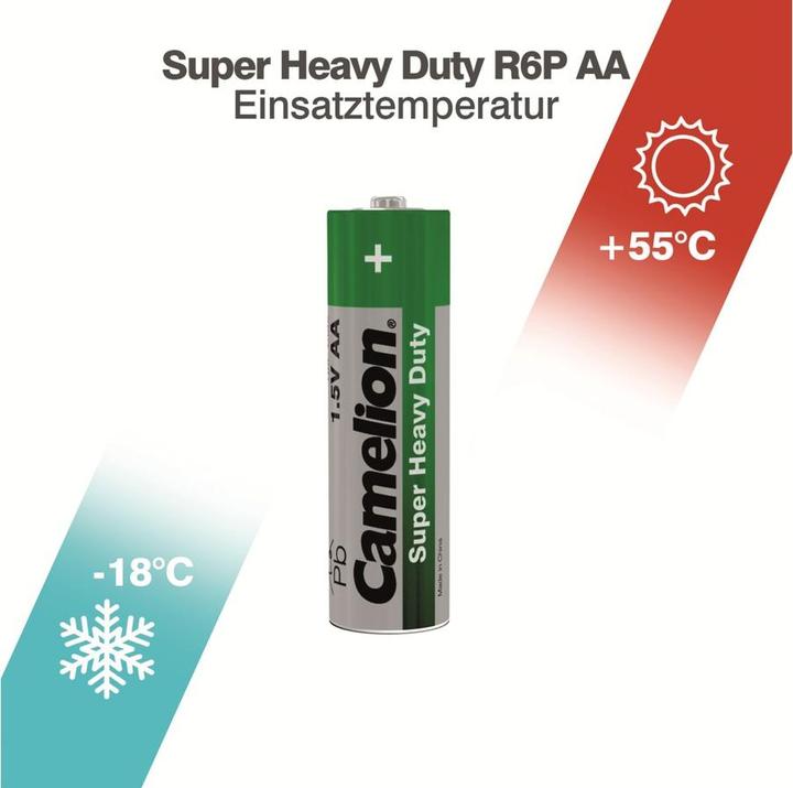 Produktbild Camelion Super Heavy Duty (4 Stk., AA, 1220 mAh)