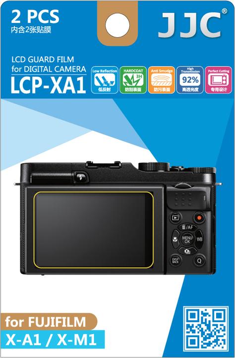 Actual product image JJC LCP XA1 LCD Bescherming (Screen protector, X-M1, X-A1)