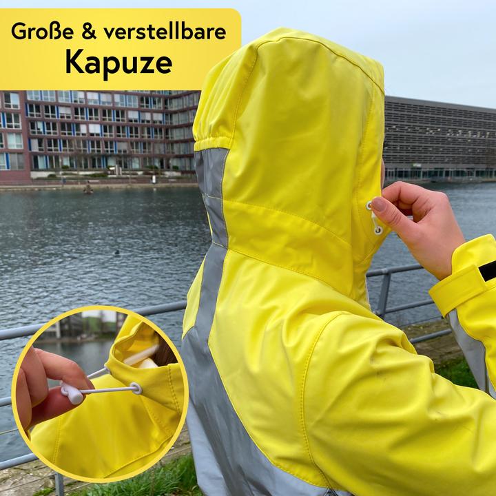 Actual product image Valkental Functional & reflective softshell jacket for outdoor activities - ladies (S)