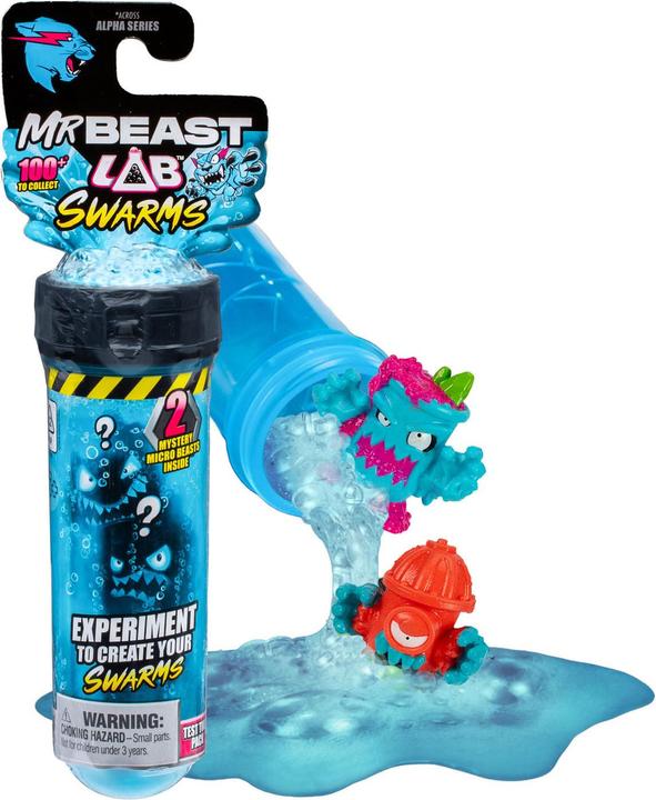 Produktbild Moose Mr. Beast Lab Swarms Mini Figuren 2er-Pack