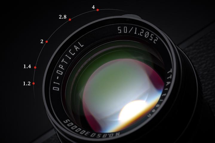 Image du produit TTArtisan 50mm f1.2 pour monture Fuji FX (APS-C) (Fujifilm X, APS-C / DX)