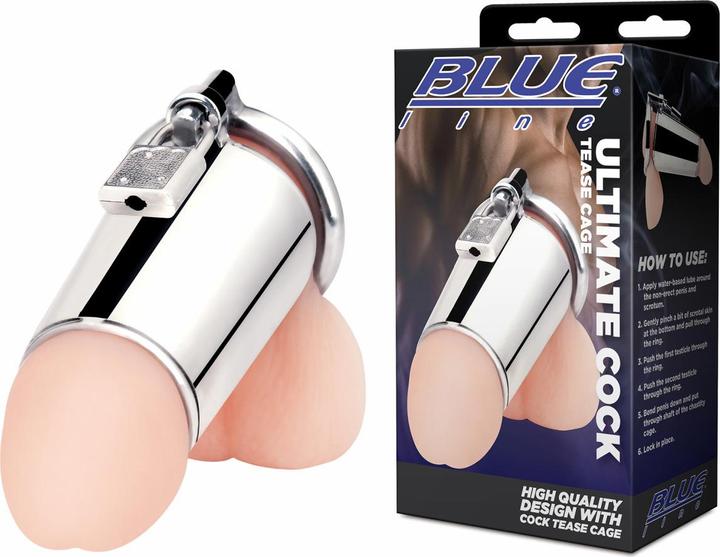 Image du produit Blue Line C&B GEAR Silicone Chastity Cage - Noir