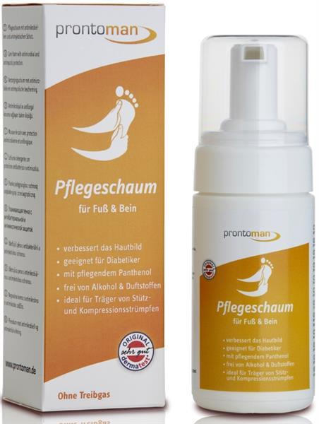 Prontoman Schaum Schutz & Pflege (Fusscrème & Fussgel, 100 ml)