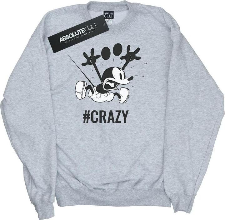 Disney Mickey Mouse #Crazy Sweatshirt (XXL)