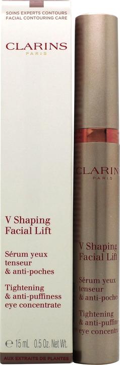 Produktbild Clarins V Shaping Facial Lift Tightening & anti-puffiness eye concentrate (Augenpflege Serum, 15 ml, Tag)