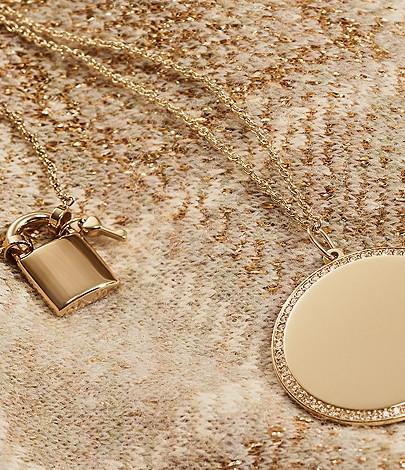 Immagine prodotto Fossil Collana Drew (Acciaio inossidabile, 50-60 cm)