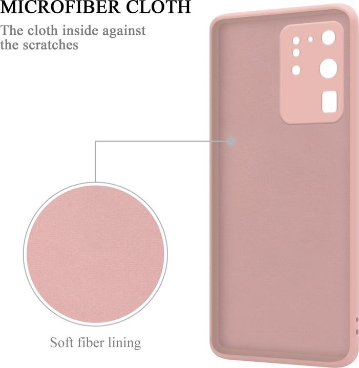 Immagine prodotto Cadorabo Custodia in silicone TPU Liquid Ring Cover (Samsung Galaxy S20 Ultra)