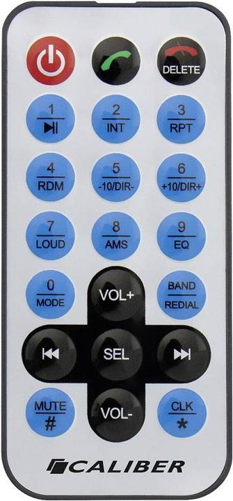 Produktbild Caliber RMD054DAB-BT Autoradio Bluetooth®-Freisprecheinrichtung, DAB+ Tuner, inkl. Fernbedienung