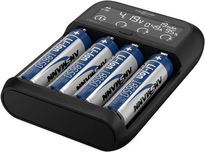 Produktbild Ansmann Ladegerät inkl. 8 Digital NiMH Akku Mignon 2650mAh (AA, 2650 mAh, Ladegerät inkl. Akku)