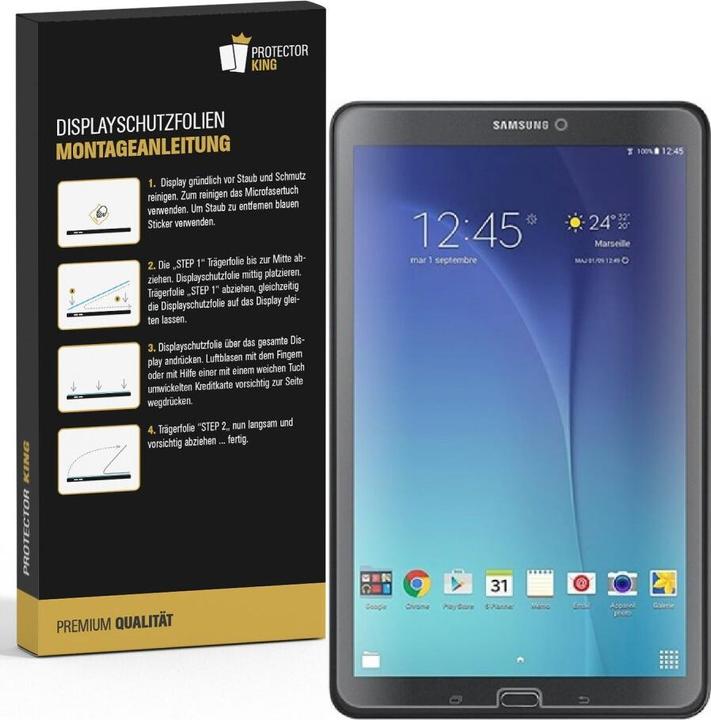 Produktbild Protectorking 6x Displayschutz HD Klar (6 Stück, Galaxy Tab E 9.6)