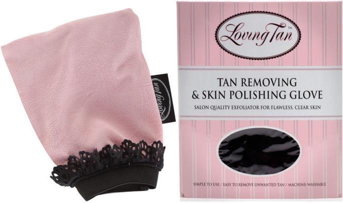Actual product image Loving Tan Tan Removing & Skin Polishing Glove to Remove Self Tan (Accessories self tanning)