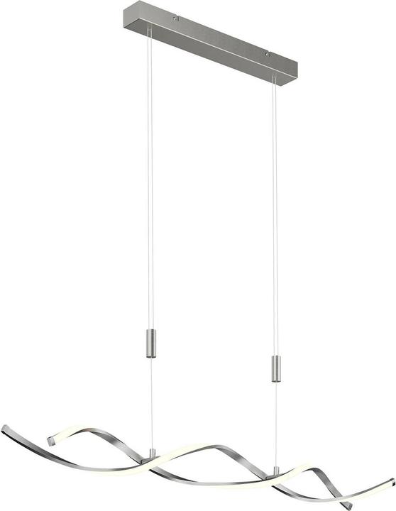 Image du produit Lindby Auron Lampe à suspendre Nickel/Blanc (1440 lm)