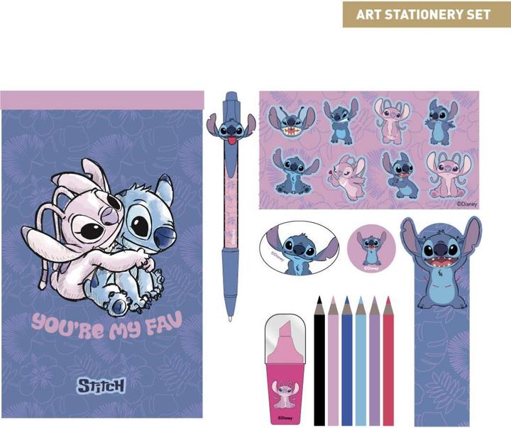 Produktbild Cerda STITCH - Boîte de Papeterie - 12 pc. - 37,5 x 25 x 3 cm
