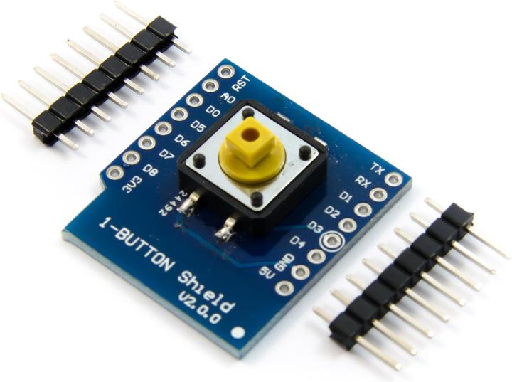 Image du produit Purecrea WeMos D1 Mini Button Shield