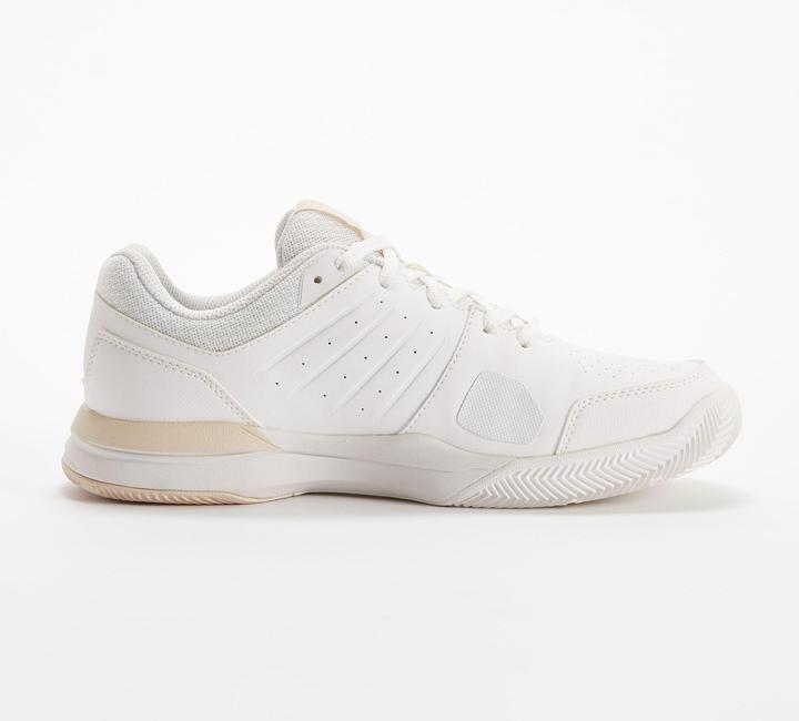 Actual product image Artengo Women'S Tennis Shoes Clay Court Ts500 White Beige (39)