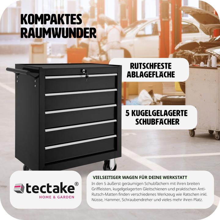 Image du produit tectake Chariot à outils (1 x)