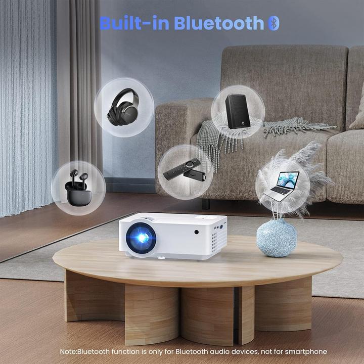 Image du produit Hopvision Full HD 1080P Mini Beamer (HD, 9500 lm)