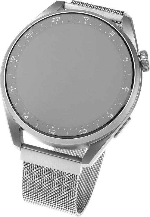 Fixed Mesh metal rem til Smartwatch Universal 20mm Sølv