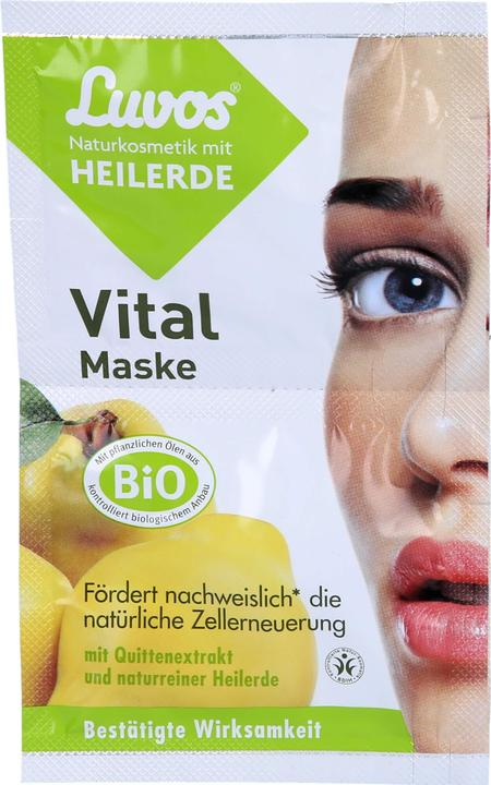 Luvos Naturkosmetik Heilerde Vital Maske, 15 ml Gesichtsmaske (15 ml)