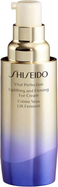 Shiseido Vital Perfection - Crema per il contorno occhi edificante e rassodante (Crema, 15 ml, Giorno + Notte)