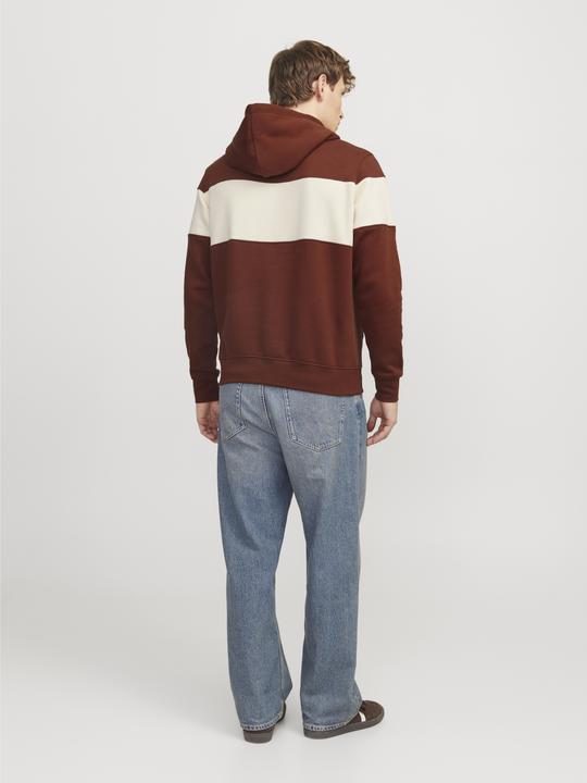 Actual product image Jack & Jones Jorvesterbro Block Sweat Hood Styd Aw24 (S)