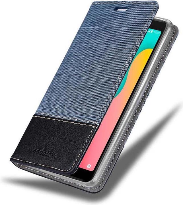 Produktbild Cadorabo Book Jeans Optik Cover (Wiko Y60)