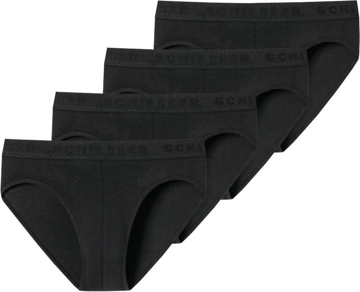 Immagine prodotto Schiesser Confezione da 4 slip / mutande per ragazzi in cotone organico 95/5 (164, confezione da 4)