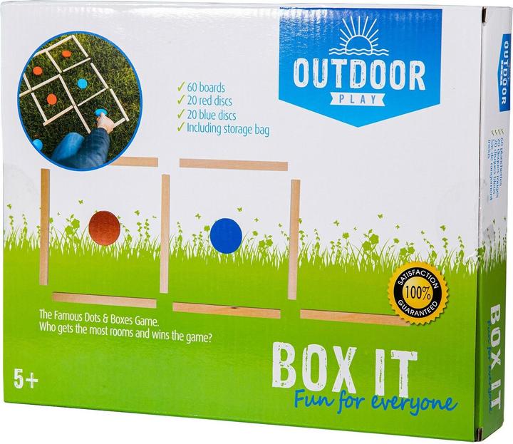 Actual product image Outdoor play Box It