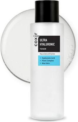 Actual product image Coxir Ultra Hyaluronic Toner 150ml 5.07 fl.oz. Hydration-14-Complex Paraben Free Cruelty Free Korean (150 ml)