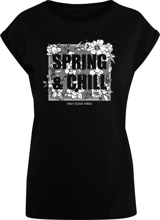 Produktbild Merchcode Ladies Spring And Chill Extended Shoulder Tee - 113645 (L)