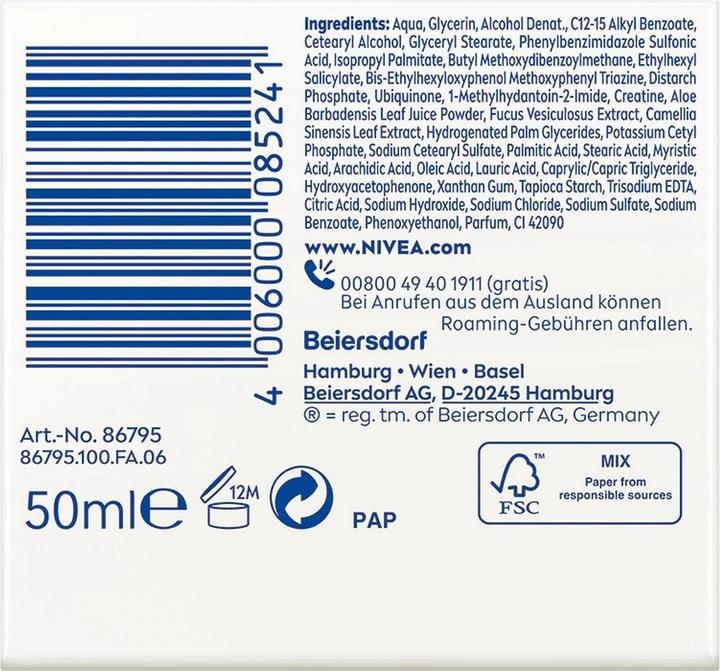 Productafbeelding NIVEA Q10 Power Anti-Rimpel Lichte Dagcrème SPF15 Crème (50 ml, Dagcrème, SPF 15)