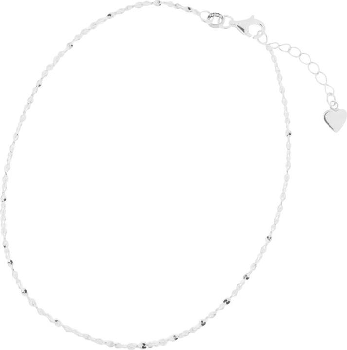 Leyda Fusskette Herz (Silber 925, 26 cm)