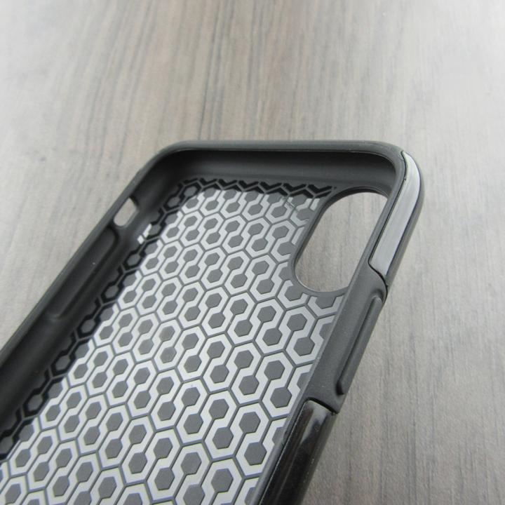 Produktbild PhoneLook Hülle Hybrid Armor schwarz Palm trees gold stripes (Apple iPhone X, Apple iPhone XS)