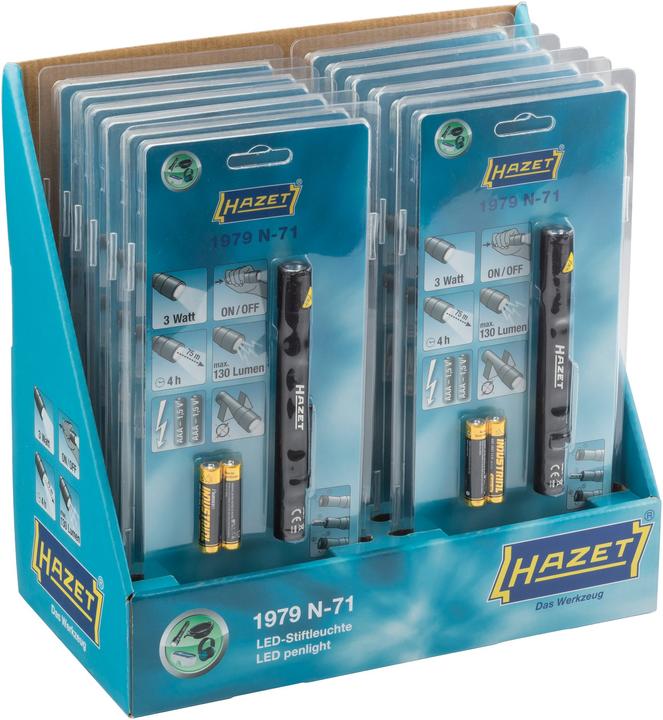 Image du produit HAZET Lampe stylo à LED 1979N-71 (13.90 cm, 130 lm)